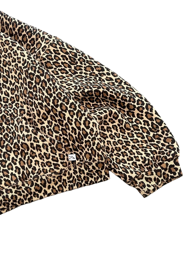 Leopard Print Hoodie