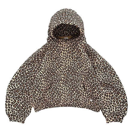 Leopard Print Hoodie