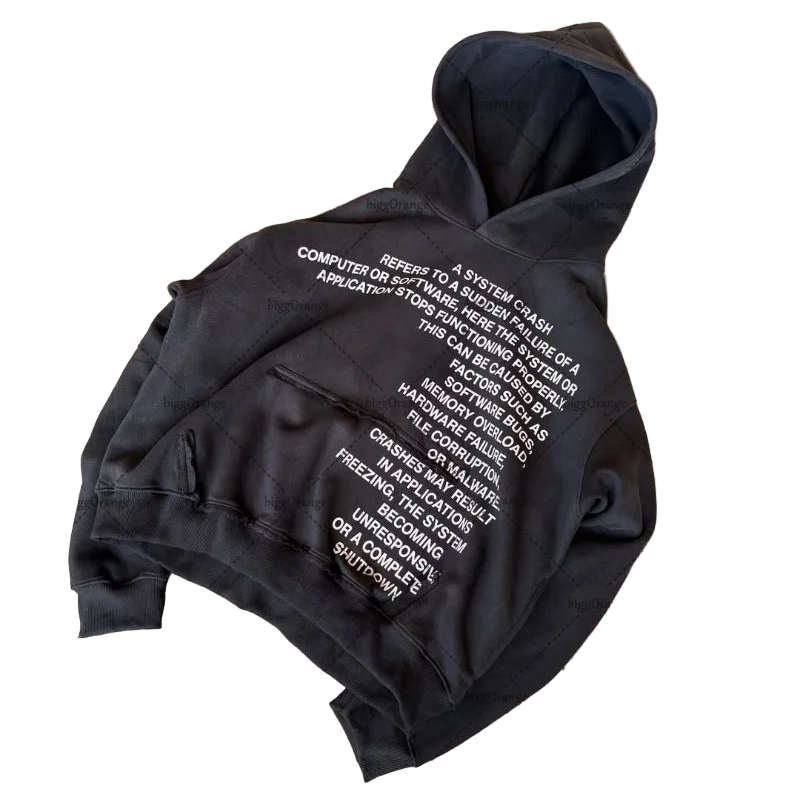 System Crash Hoodie