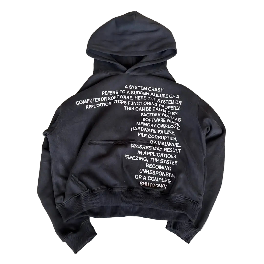 System Crash Hoodie